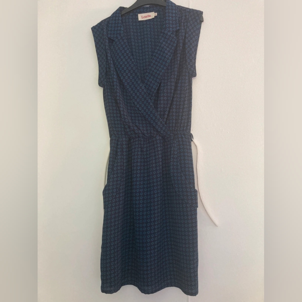 Blue Wrap Dress